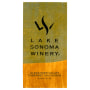 Lake Sonoma Winery Alexander Valley Cabernet Sauvignon 2009 Front Label