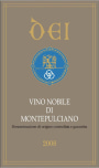 Dei Vino Nobile di Montepulciano (375ML half-bottle) 2008 Front Label