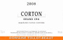 Domaine Tollot-Beaut Corton Grand Cru 2008 Front Label