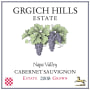 Grgich Hills Estate Cabernet Sauvignon 2008 Front Label