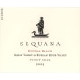 Sequana Dutton Ranch Green Valley Pinot Noir 2009 Front Label
