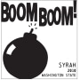 Charles Smith Wines Boom Boom Syrah 2010 Front Label