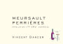 Vincent Dancer Meursault Perrieres Premier Cru 2013 Front Label