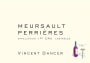 Vincent Dancer Meursault Perrieres Premier Cru 2014 Front Label