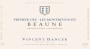Vincent Dancer Beaune Les Montrevenots Premier Cru 2005 Front Label