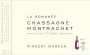Vincent Dancer Chassagne Montrachet La Romanee 2013 Front Label