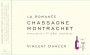 Vincent Dancer Chassagne Montrachet La Romanee 2014 Front Label