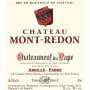 Chateau Mont-Redon Chateauneuf-du-Pape 2008 Front Label