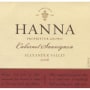 Hanna Cabernet Sauvignon 2008 Front Label