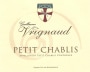 Domaine Vrignaud Petit Chablis 2013 Front Label