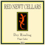 Red Newt Cellars Finger Lakes Dry Riesling 2010 Front Label