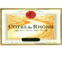 E. Guigal Cotes du Rhone Rouge (375ML half-bottle) 2007 Front Label