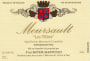 Boyer-Martenot Meursault Les Tillets 2013 Front Label