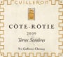 Yves Cuilleron Cote-Rotie Terre Sombres 2009 Front Label