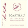 La Colliere Rasteau 2008 Front Label