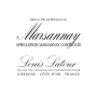 Louis Latour Marsannay Rouge 2009 Front Label