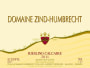 Zind-Humbrecht Calcaire Riesling 2011 Front Label