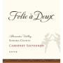 Folie a Deux Alexander Valley Cabernet Sauvignon 2009 Front Label