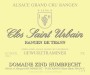Zind-Humbrecht Clos Saint Urbain Rangen de Thann Gewurztraminer Grand Cru 2013 Front Label