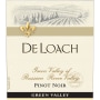 DeLoach Green Valley Pinot Noir 2009 Front Label