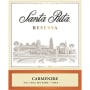 Santa Rita Reserva Carmenere 2010 Front Label
