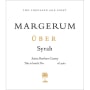 Margerum Uber Syrah 2008 Front Label