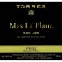 Familia Torres Mas La Plana Cabernet Sauvignon 2008 Front Label