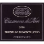 Casanova di Neri Brunello di Montalcino Cerretalto 2006 Front Label
