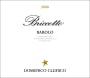 Domenico Clerico Barolo Briccotto 2008 Front Label