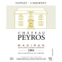Chateau Peyros Madiran Tannat-Cabernet 2006 Front Label