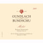 Gundlach Bundschu Merlot 2007 Front Label