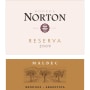 Bodega Norton Reserva Malbec 2009 Front Label