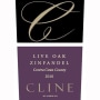 Cline Live Oak Zinfandel 2010 Front Label