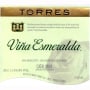 Torres Vina Esmeralda Blanco 2011 Front Label