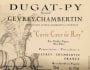 Dugat-Py Gevrey-Chambertin Cuvee Coeur de Roy Vieilles Vignes 2013 Front Label