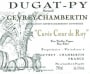Dugat-Py Gevrey-Chambertin Cuvee Coeur de Roy Vieilles Vignes 2009 Front Label