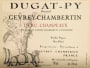 Dugat-Py Gevrey-Chambertin Premier Cru Champeaux 2013 Front Label