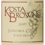 Kosta Browne Kanzler Vineyard Pinot Noir 2007 Front Label