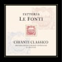Le Fonti Chianti Classico 2009 Front Label