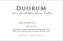 Duorum Vinhas Velhas Reserva 2009 Front Label
