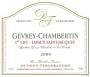 Dupont Tisserandot Gevrey-Chambertin Lavaut Saint-Jacques Premier Cru 2009 Front Label
