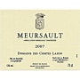 Domaine des Comtes Lafon Meursault 2007 Front Label