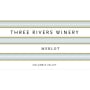 Three Rivers Columbia Valley Merlot 2009 Front Label