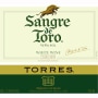 Torres Sangre de Toro White 2011 Front Label