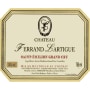 Chateau Ferrand Lartigue  2009 Front Label