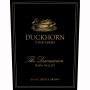 Duckhorn The Discussion 2008 Front Label