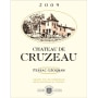 Chateau de Cruzeau Pessac-Leognan 2009 Front Label