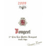 Domaine Fourrier Vougeot Les Petits Vougeot 2009 Front Label