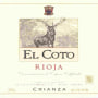 El Coto Crianza 2008 Front Label