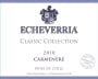 Echeverria Classic Collection Carmenere 2010 Front Label